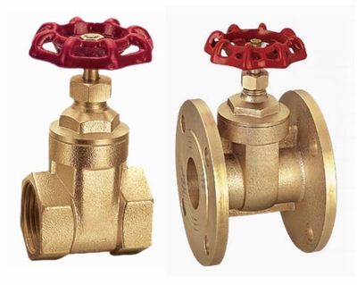 Z15W-16T黃銅絲口閘閥、Z45W-16T黃銅法蘭閘閥